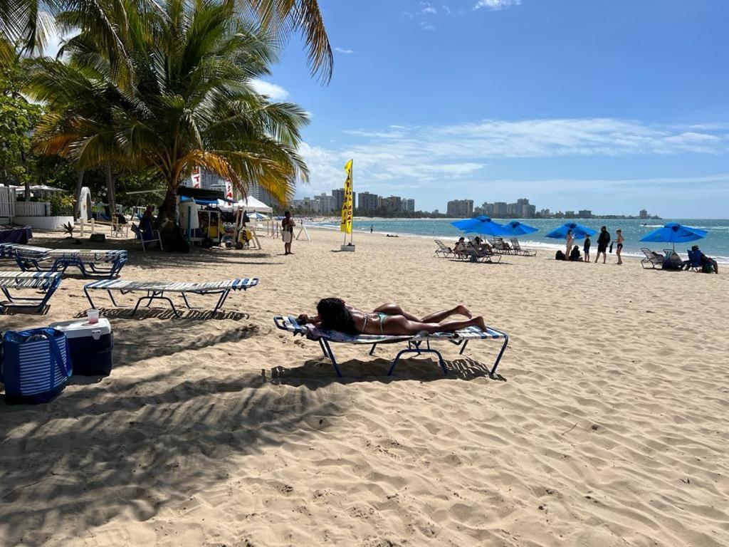 Hobie Oceanfront Apartment At Isla Verde San Juan Ngoại thất bức ảnh