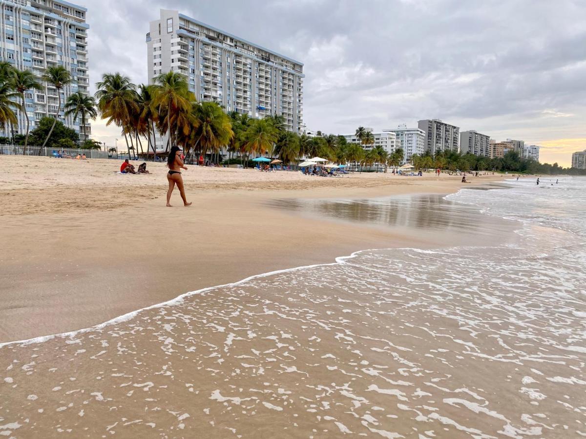 Hobie Oceanfront Apartment At Isla Verde San Juan Ngoại thất bức ảnh