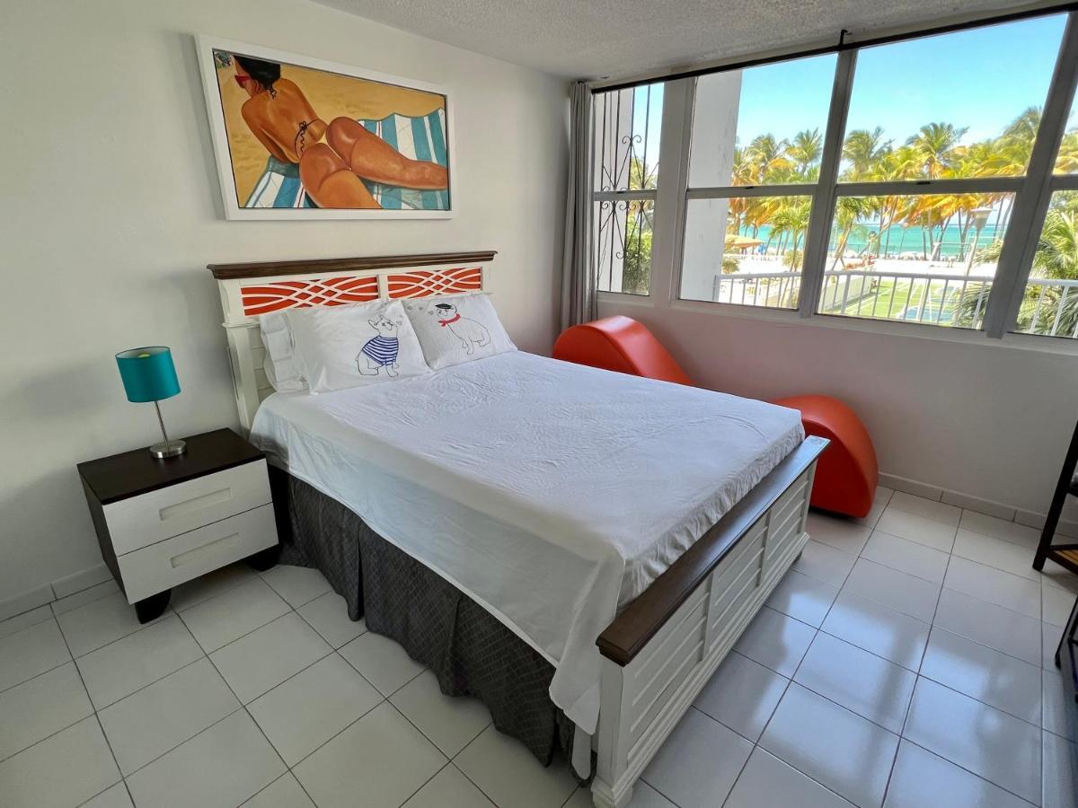 Hobie Oceanfront Apartment At Isla Verde San Juan Ngoại thất bức ảnh